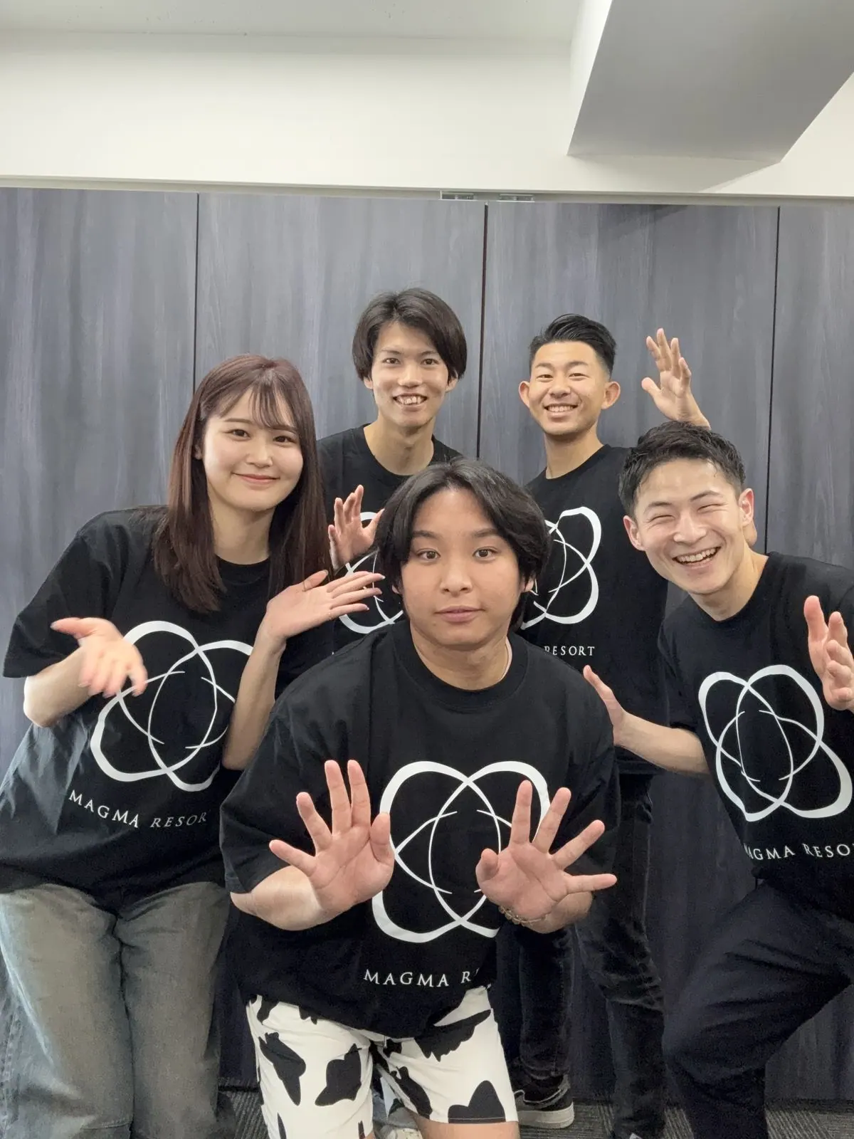 リゾート施設様の撮影の様子